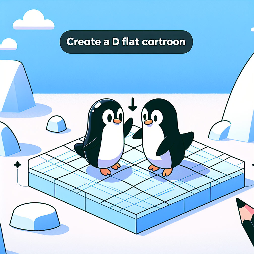 Comical Penguin Family Paint By Diamond
