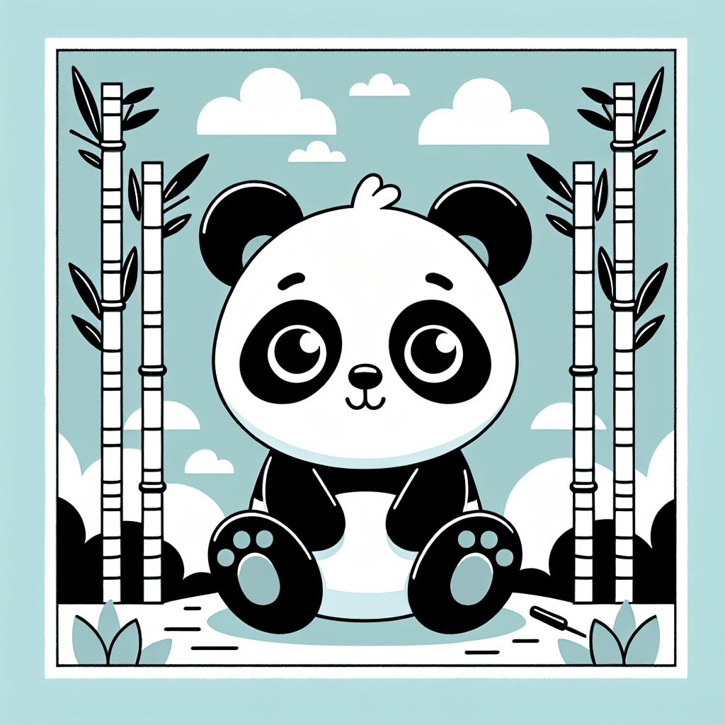 Panda Computer Paint Adorable Panda 5D DIY Paint By Diamond Kit – Original Paint By Diamond