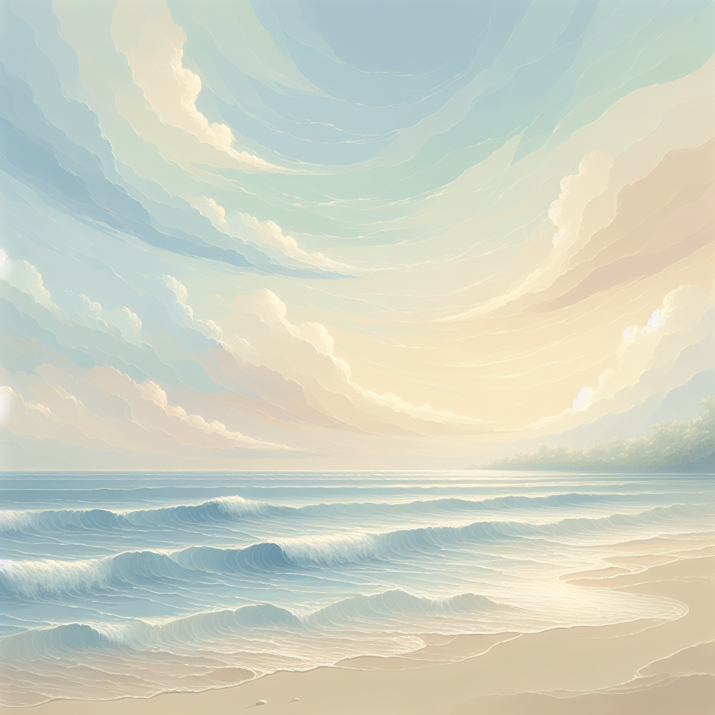 Calming Ocean View Paint By Color