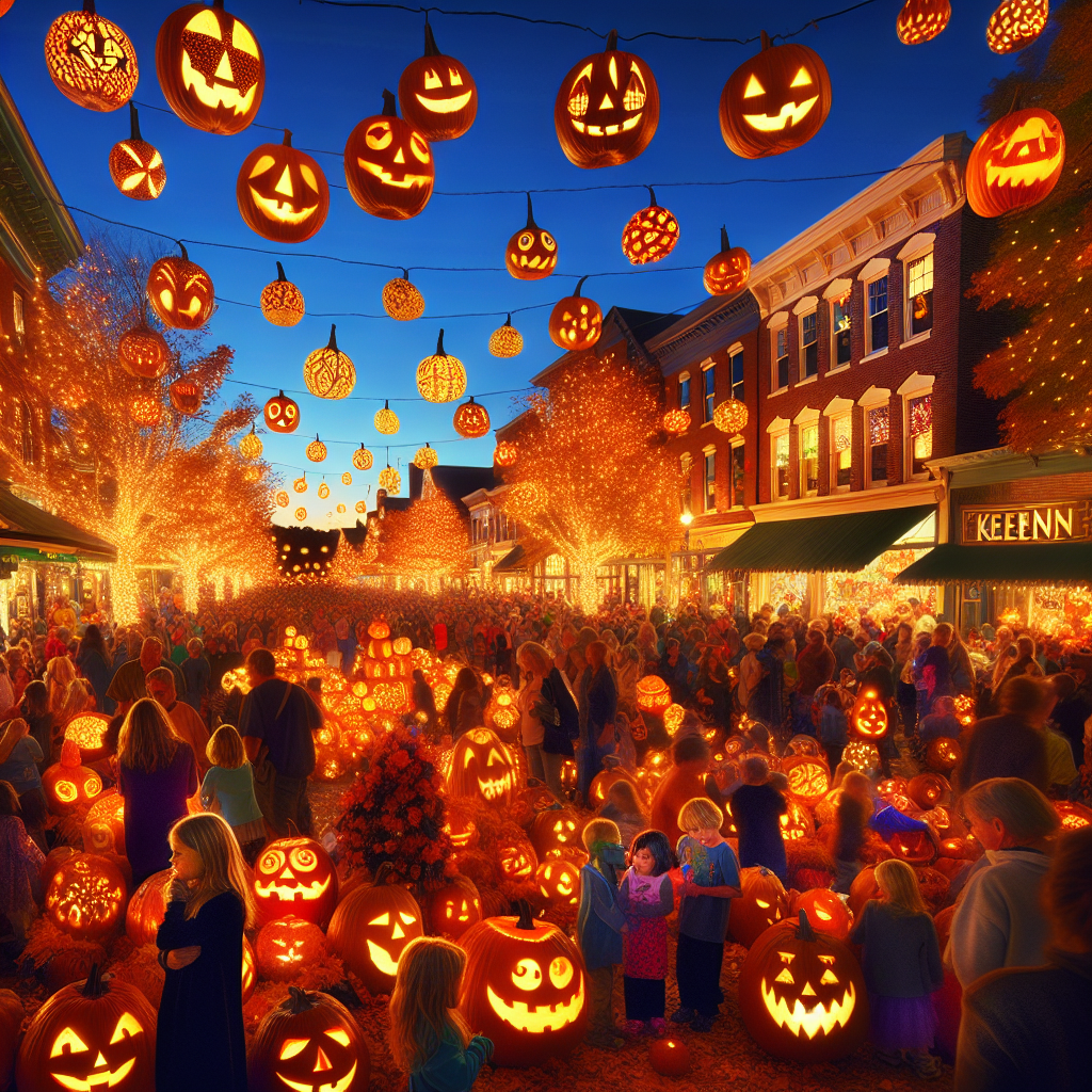 Keene Pumpkin Festival - New Hampshire, USA Paint By Color
