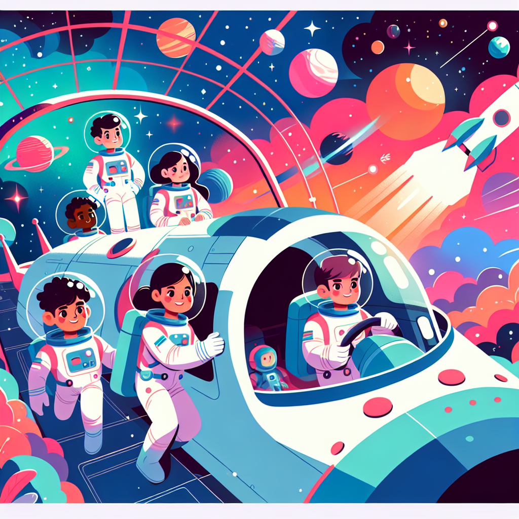 Astronaut's Space Voyage Paint By Diamonds Art