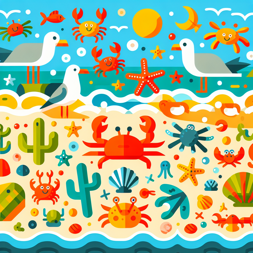 Coastal Creatures Paint By Diamonds Kits