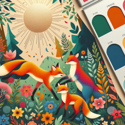 Joyful Forest Play Paint By Diamonds