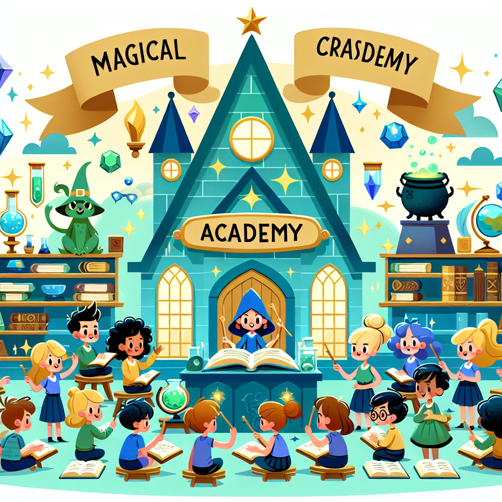 Magical Forest Academy Paint By Diamond