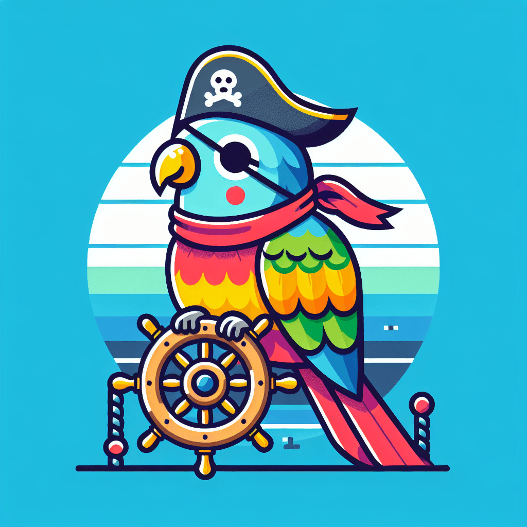 Pirate Parrot's Quest Paint By Diamond