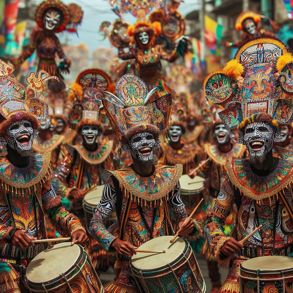 Ati-Atihan Festival - Kalibo Painting By Diamonds Kit
