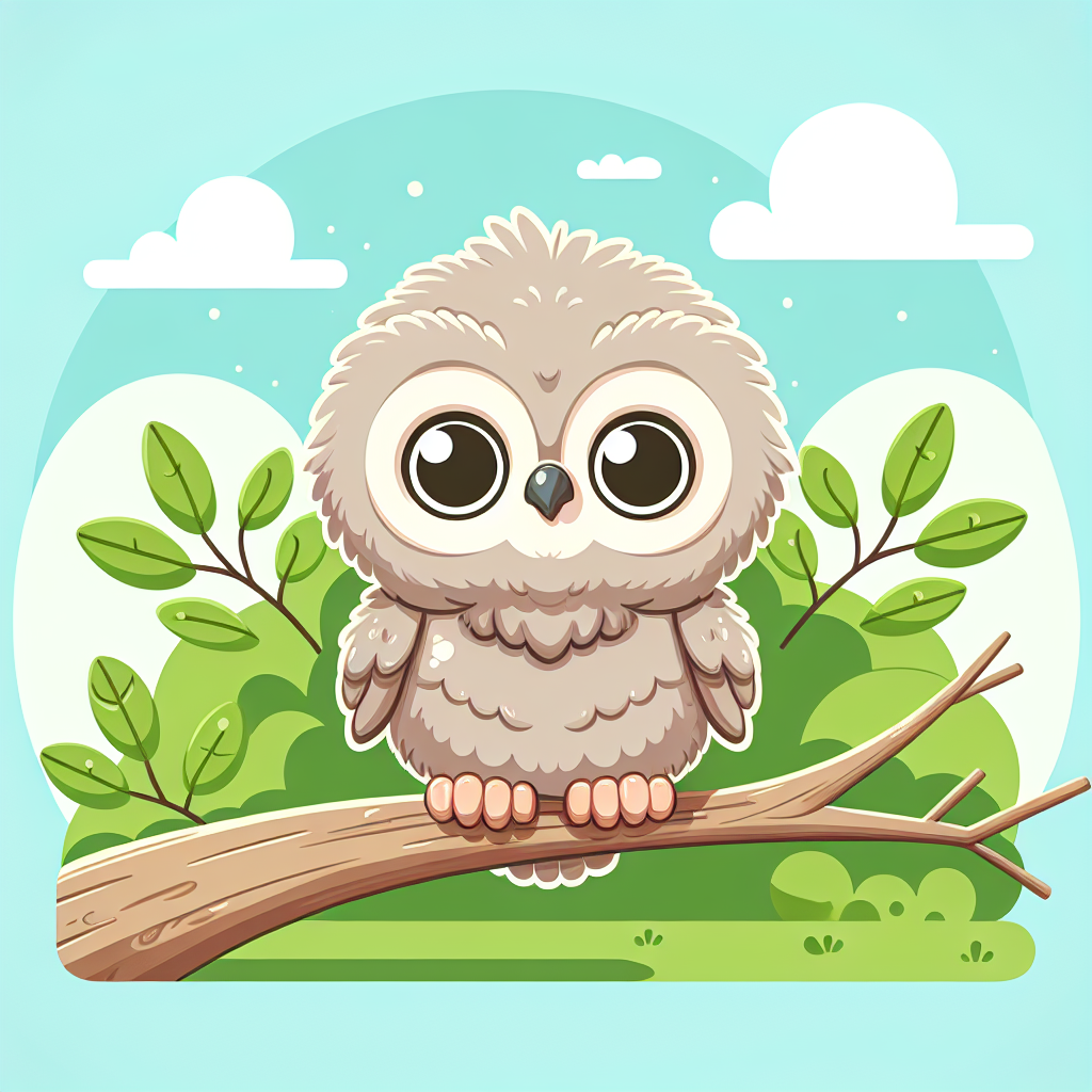 Bubbly Baby Owl DIY Paint By Diamonds