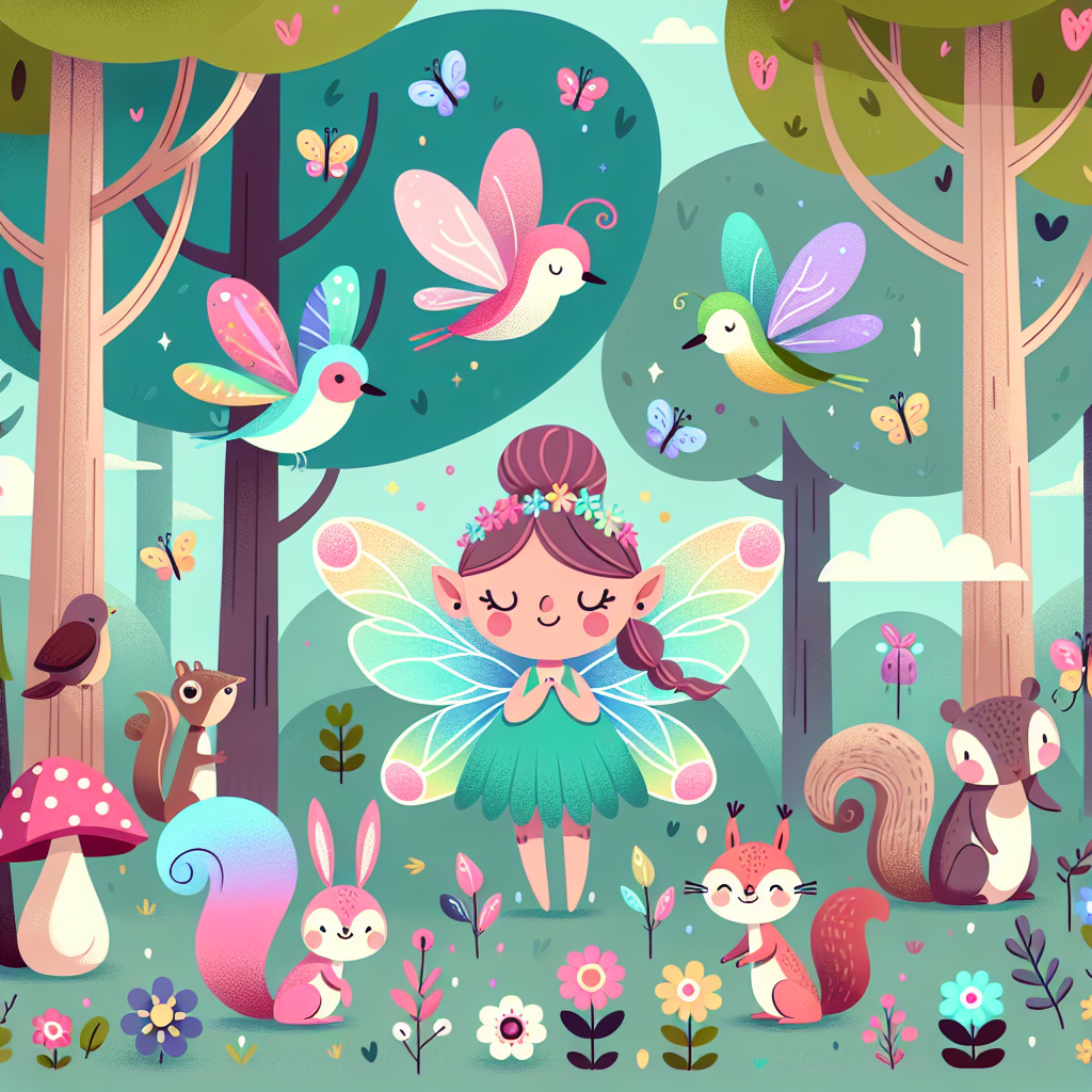 Frolic In Fairy Forest Paint By Diamonds Kits