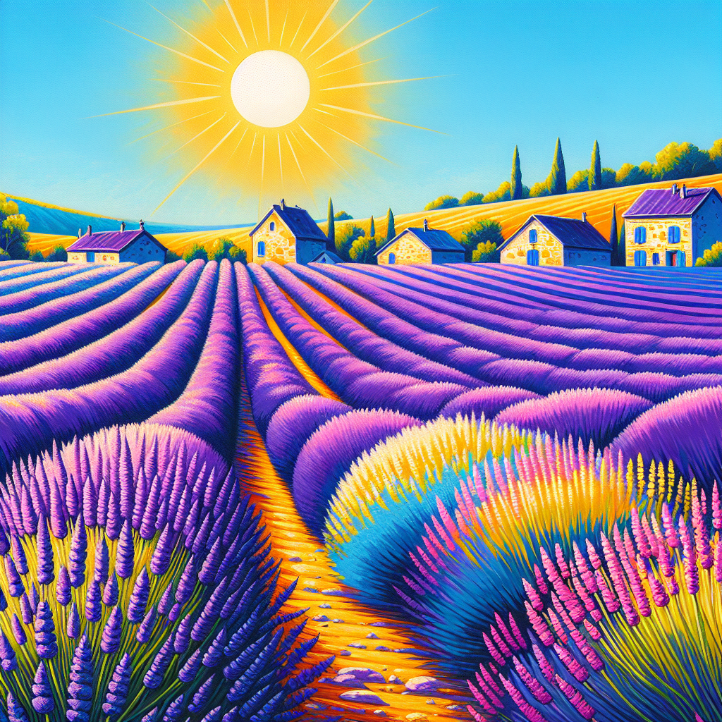 Sunny Day In Provence DIY Paint By Diamonds