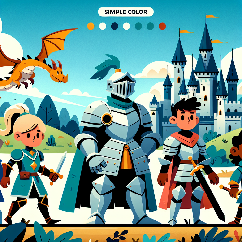 Knights Of The Kingdom Painting By Diamonds Kit