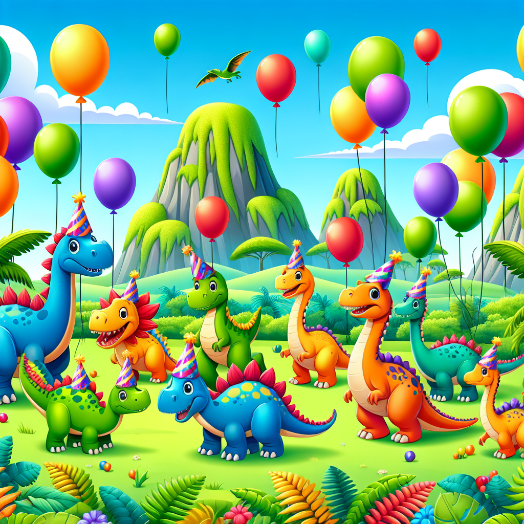 Dazzling Dinosaur Party DIY Paint By Diamonds