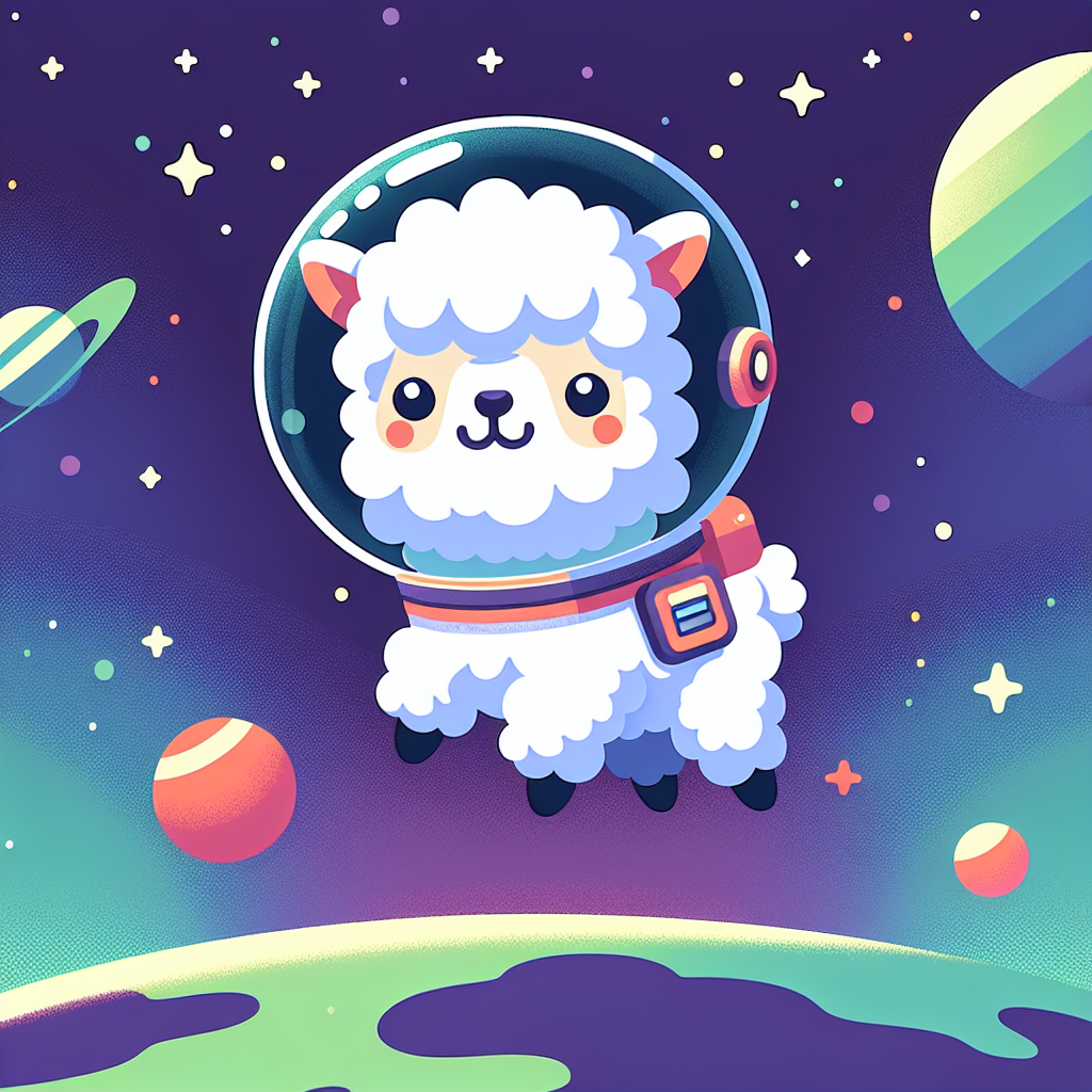 Astral Alpaca Paint By Diamonds Kits