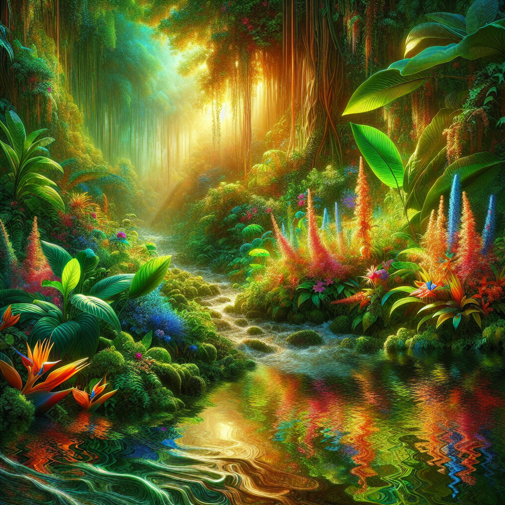 Mystic Rainforest Glade Paint By Diamonds