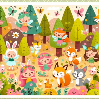 Mythical Forest Quest Paint By Diamond
