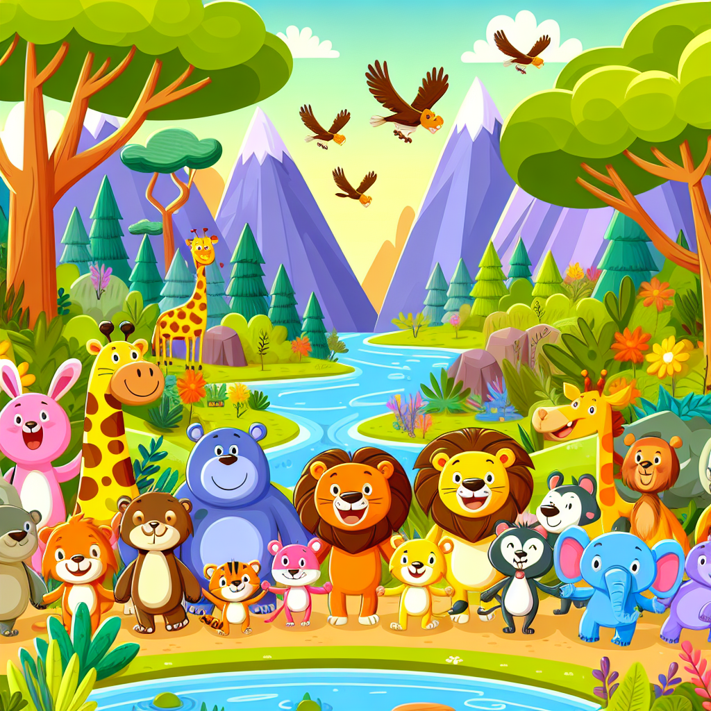 Animal Kingdom Quest Paint By Diamond