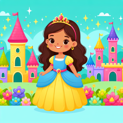 Royal Fairy Tale Paint By Color