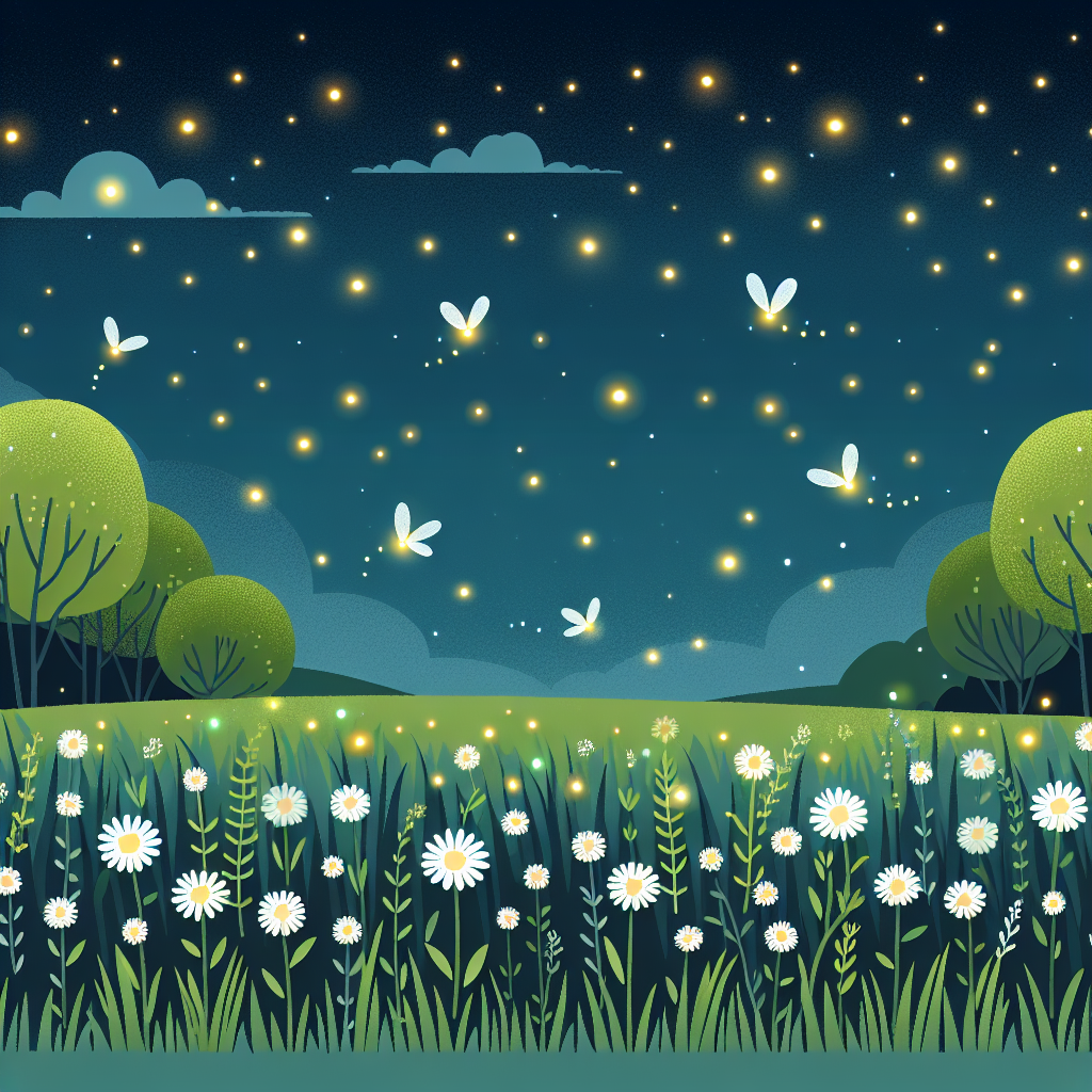 Cozy Firefly Night Paint By Diamonds Art