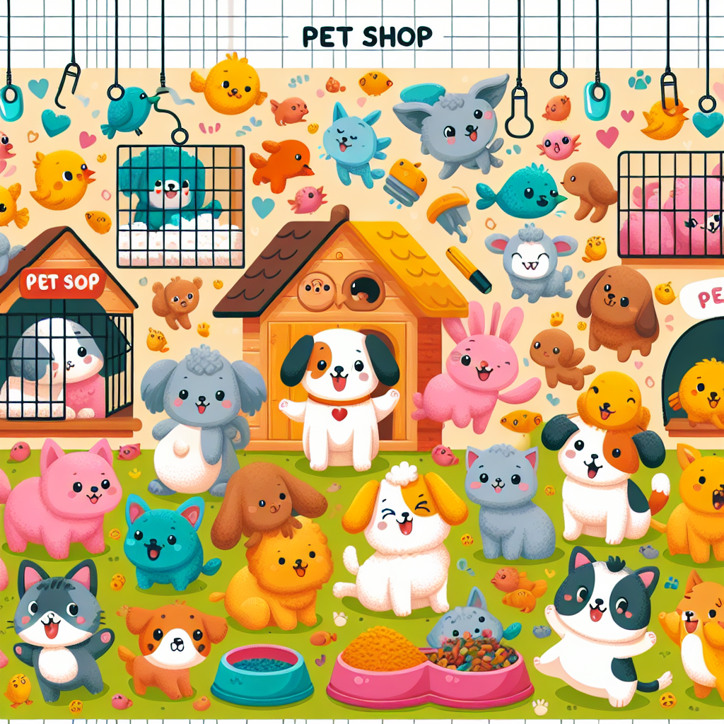 Charming Pet Shop Paint By Diamond