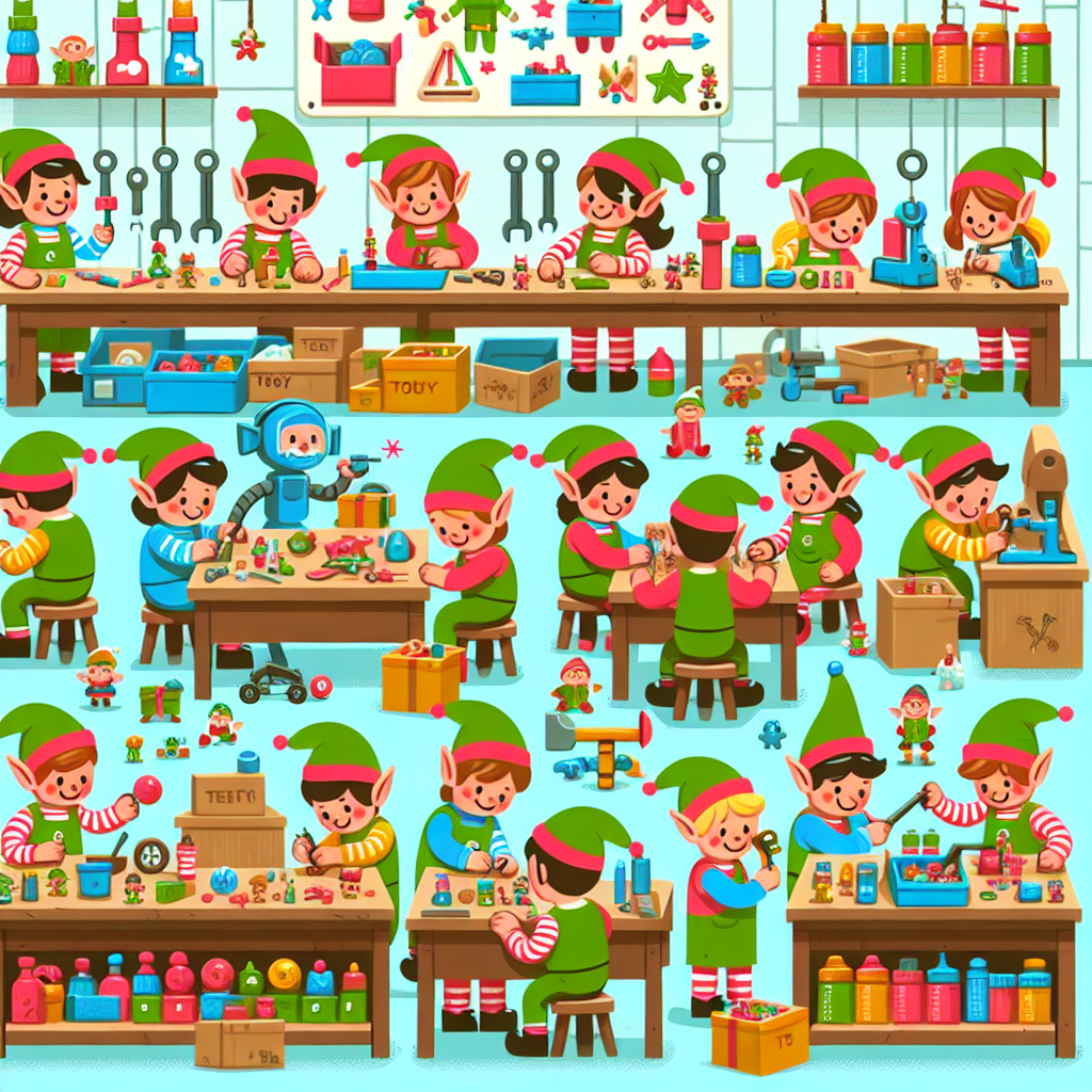 Toy Workshop Extravaganza Paint By Diamond