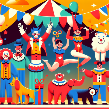 Circus Parade Spectacle Paint By Diamonds