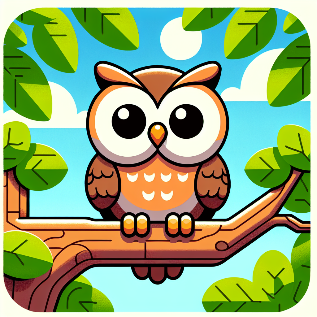 Wise Owl On A Branch Diamonded Painting Kits