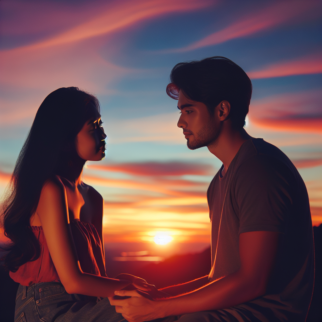 Romantic Sunset Moments Diamonded Painting Kits