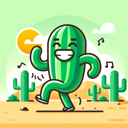 Dancing Cactus Paint By Diamonds Kits