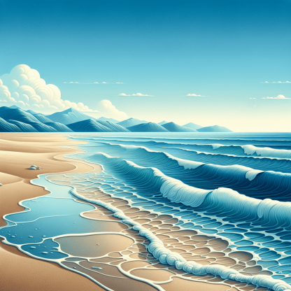 Dreamy Shores Painting Diamond Kit