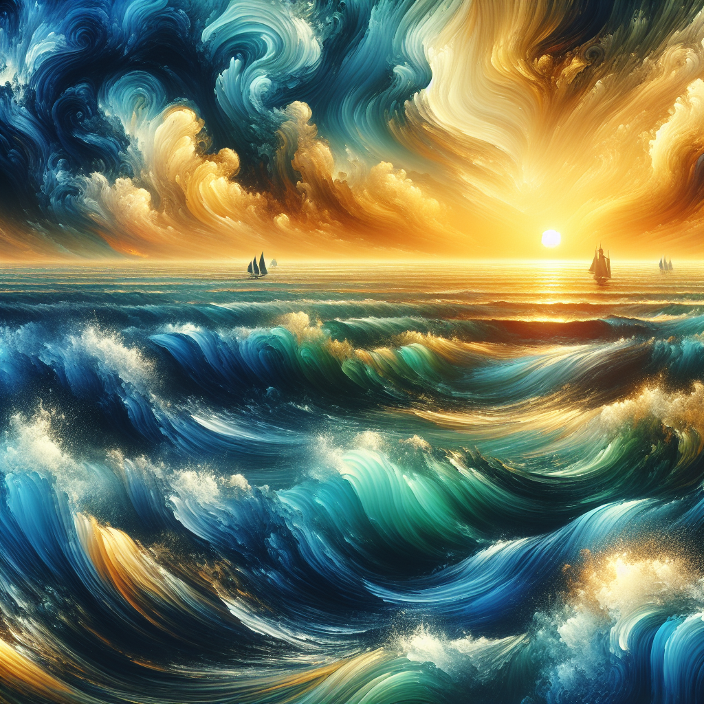 Oceanic Symphony Painting Diamond Kit