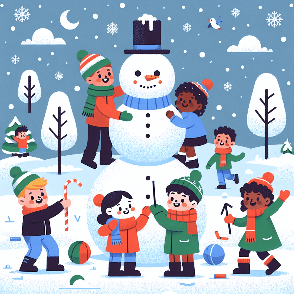 Frosty Winter Adventure Diamond Painting