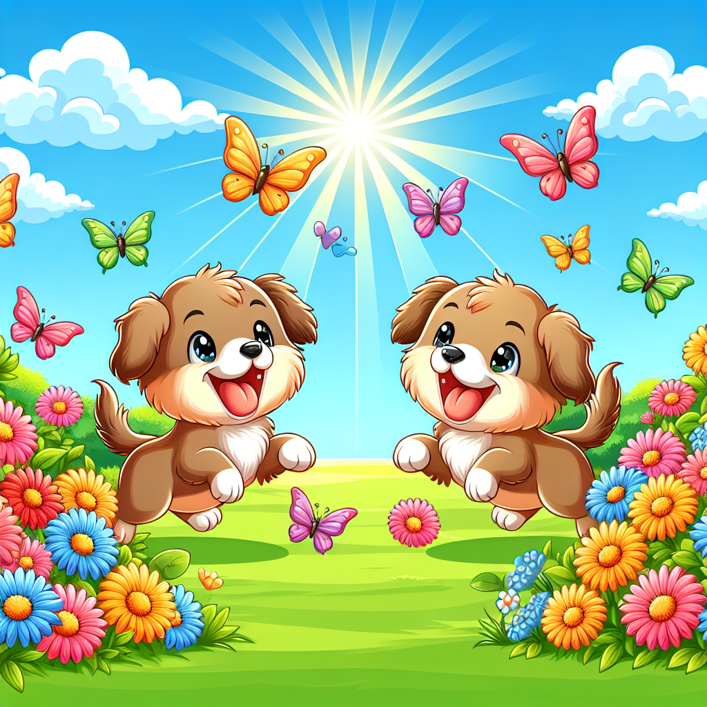 Cuddly Puppy Playtime Painting By Diamonds Kit