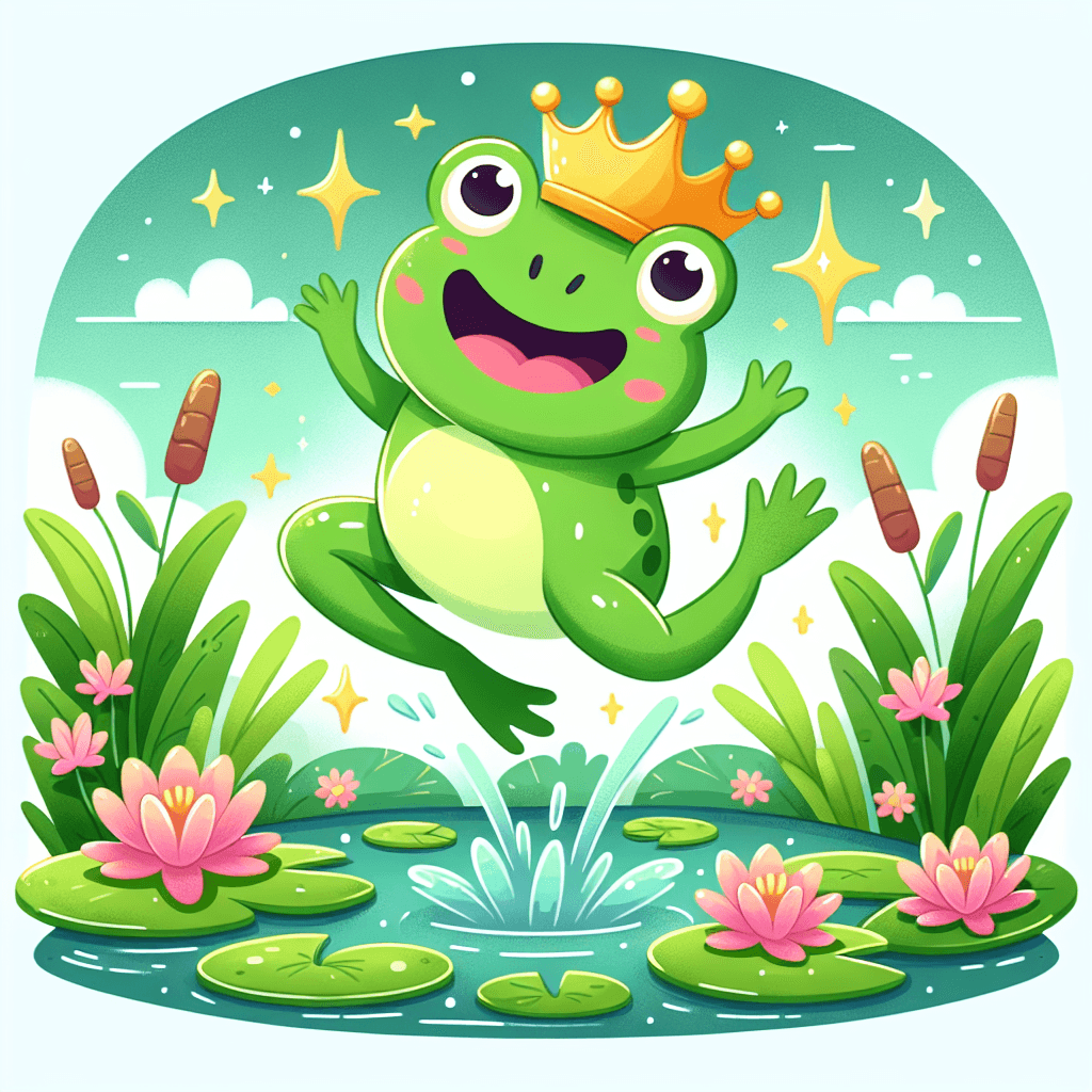 Jumpy Frog Prince Diamonded Painting Kits