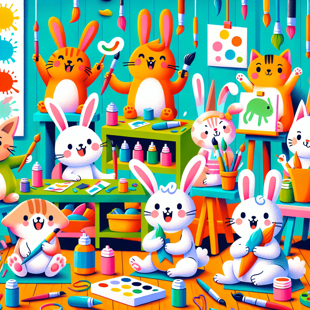 Creative Cartoon Workshop Paint By Color