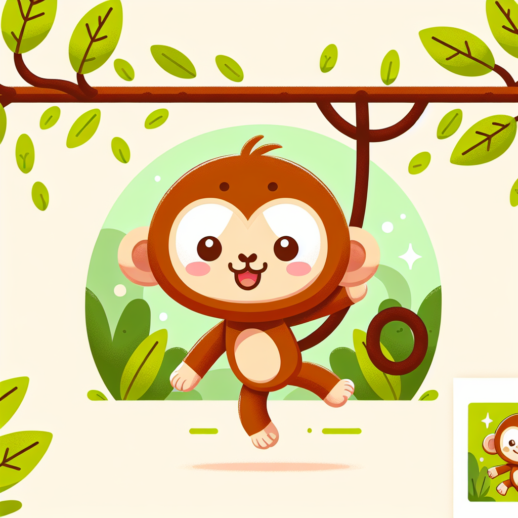 Giggling Monkey Painting By Diamonds Kit