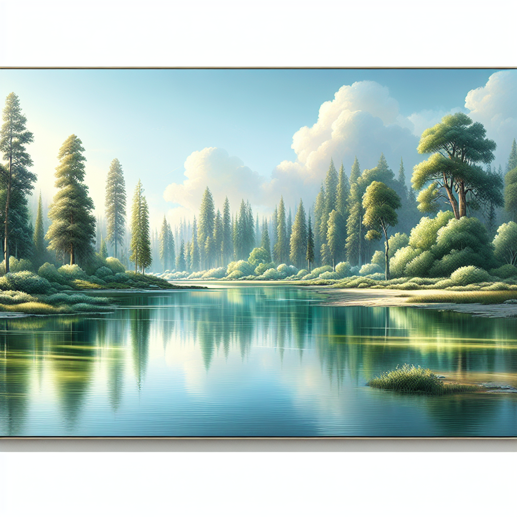 Nature's Peaceful Retreat Painting Diamond Kit