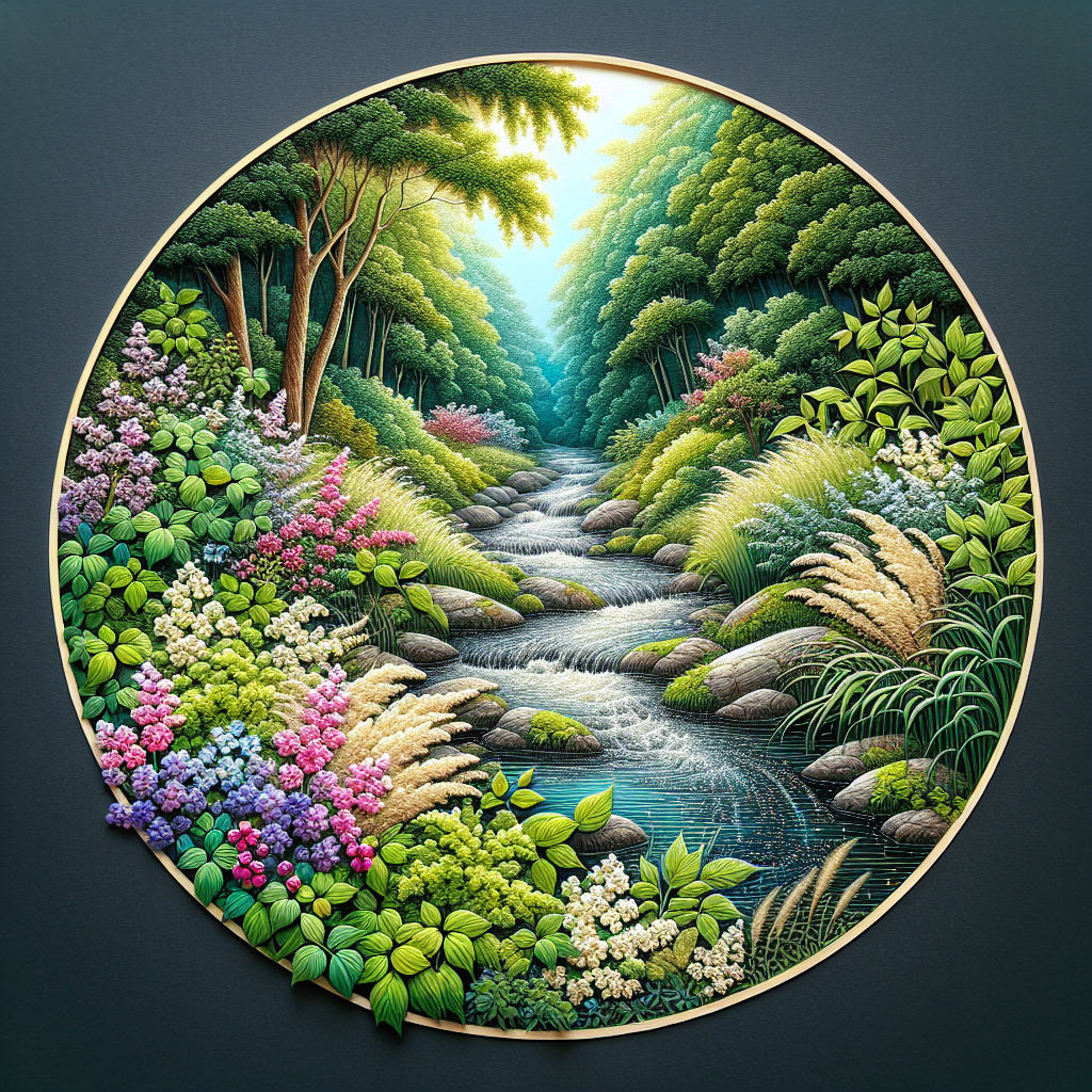 Bubbling Stream Paint By Diamonds Kits