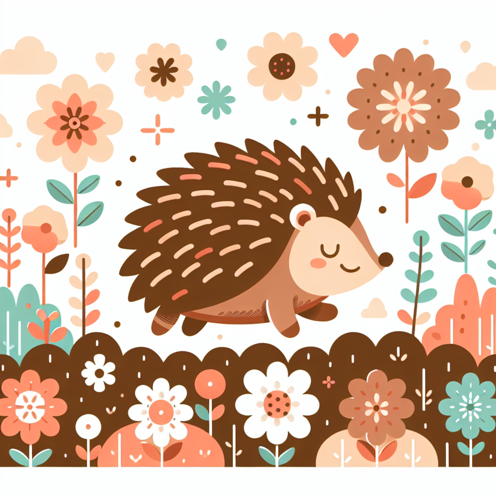 Happy Hedgehog’s Garden Painting Diamond Kit