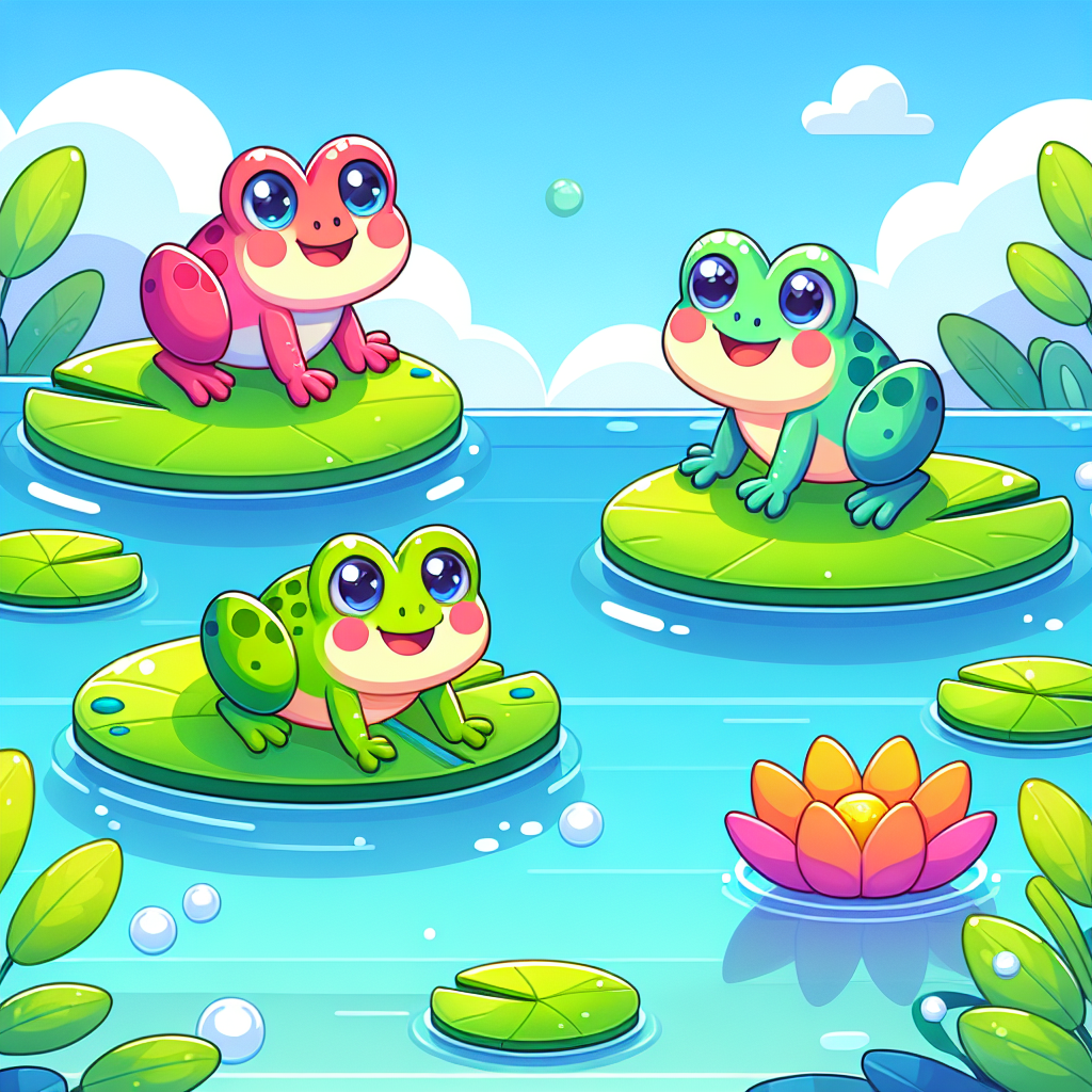 Friendly Froggy Frolic Diamonded Painting Kits
