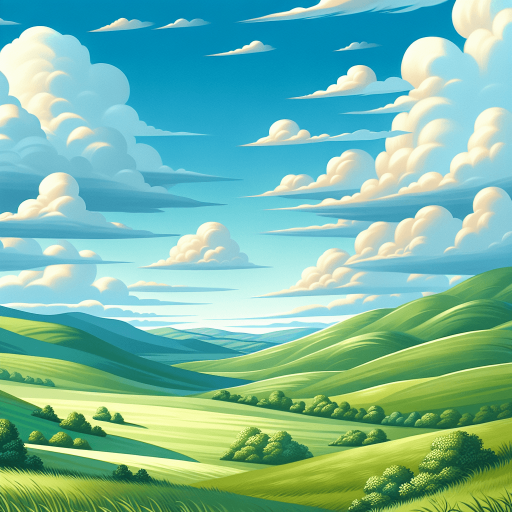 Dreamy Landscape Painting Diamond Kit