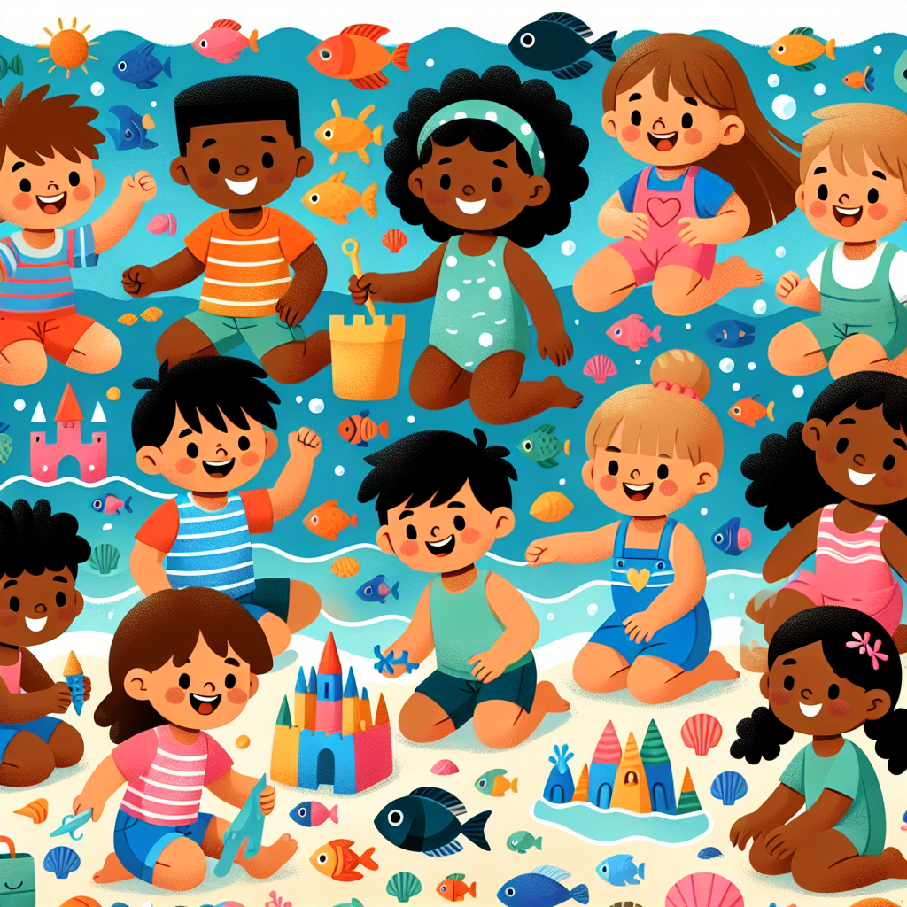 Bubbly Ocean Playtime Paint By Color