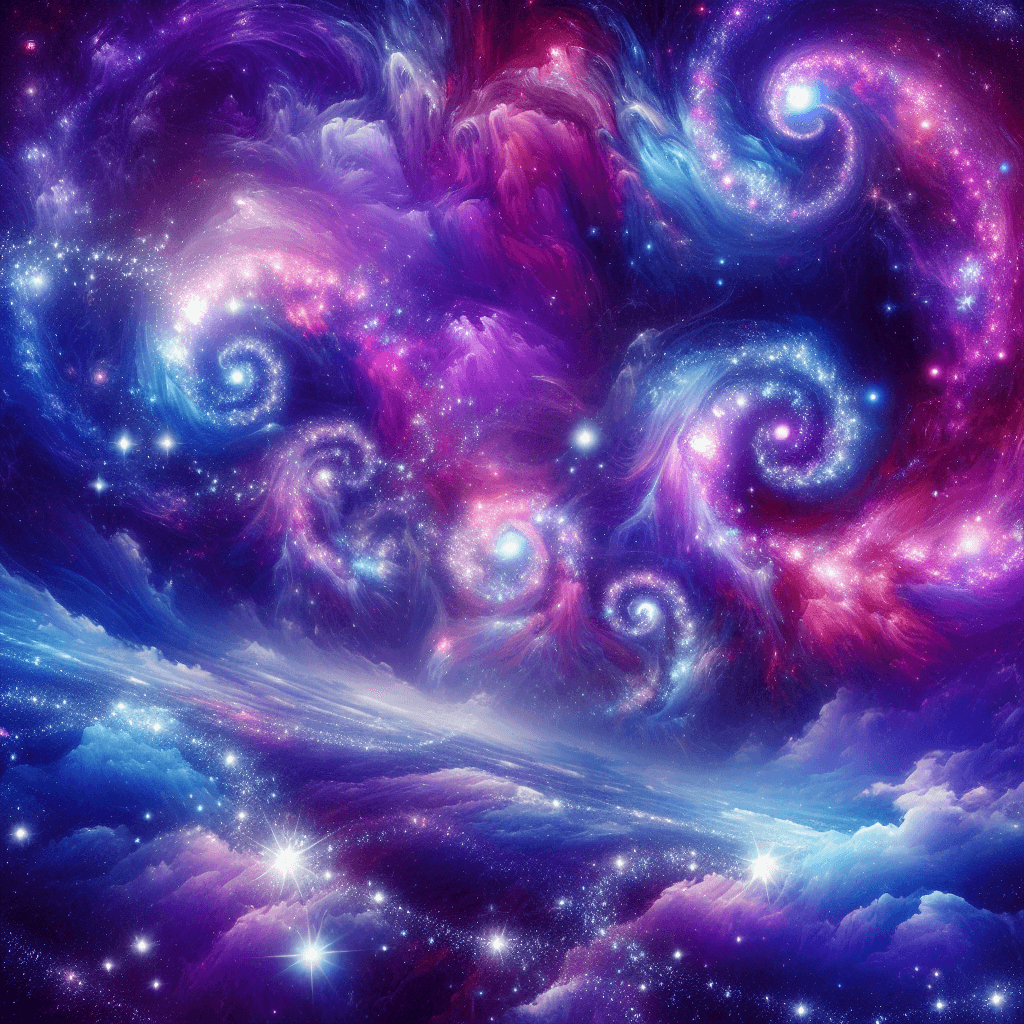 Captivating Cosmos Painting Diamond Kit