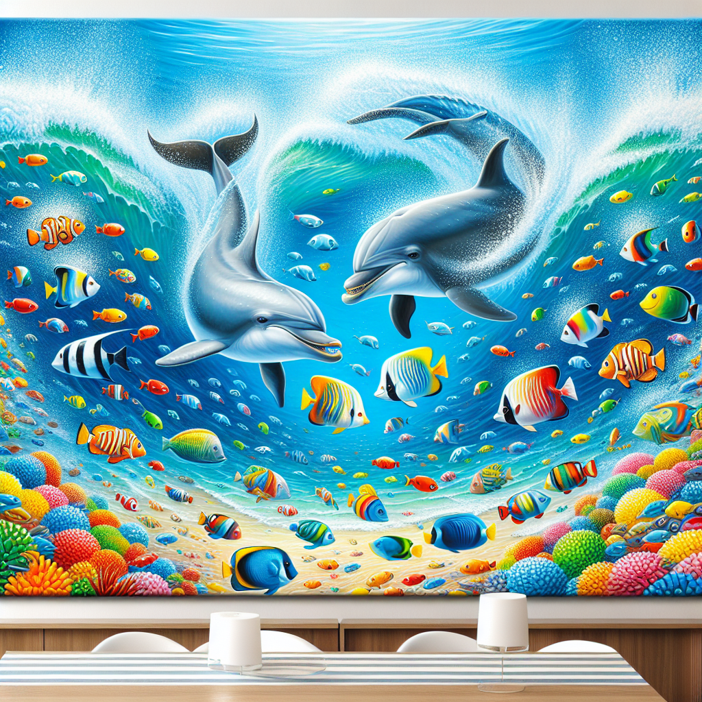 Whimsical Ocean Splash Diamonded Painting Kits