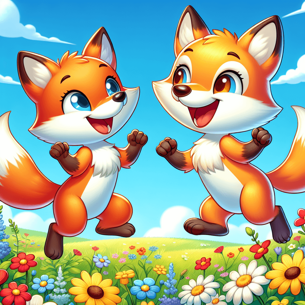 Fluffy Foxes Paint By Color