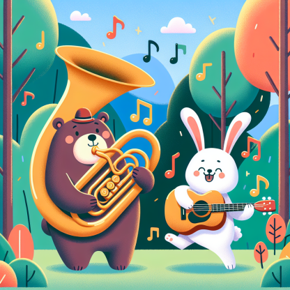 Musical Forest Symphony Paint By Diamonds