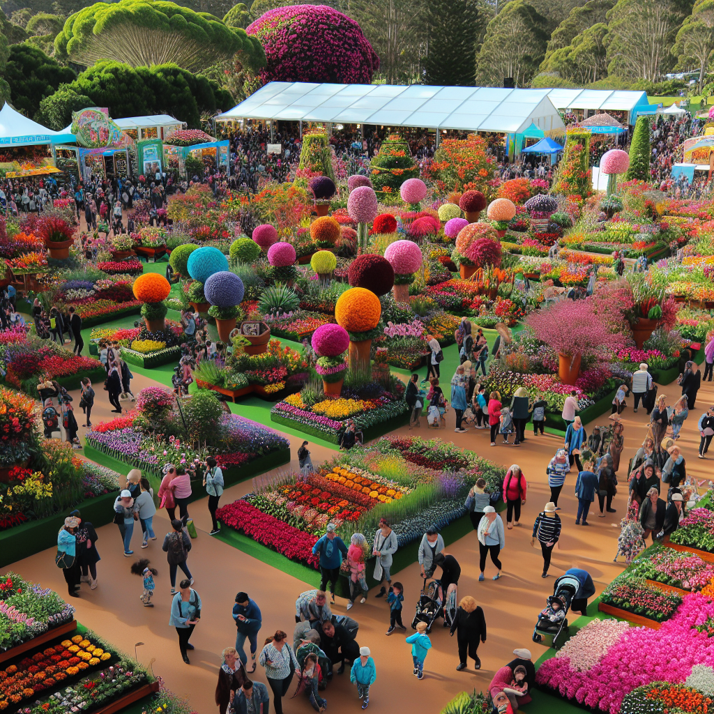 Floriade - Canberra Paint By Color