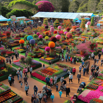 Floriade - Canberra Paint By Color