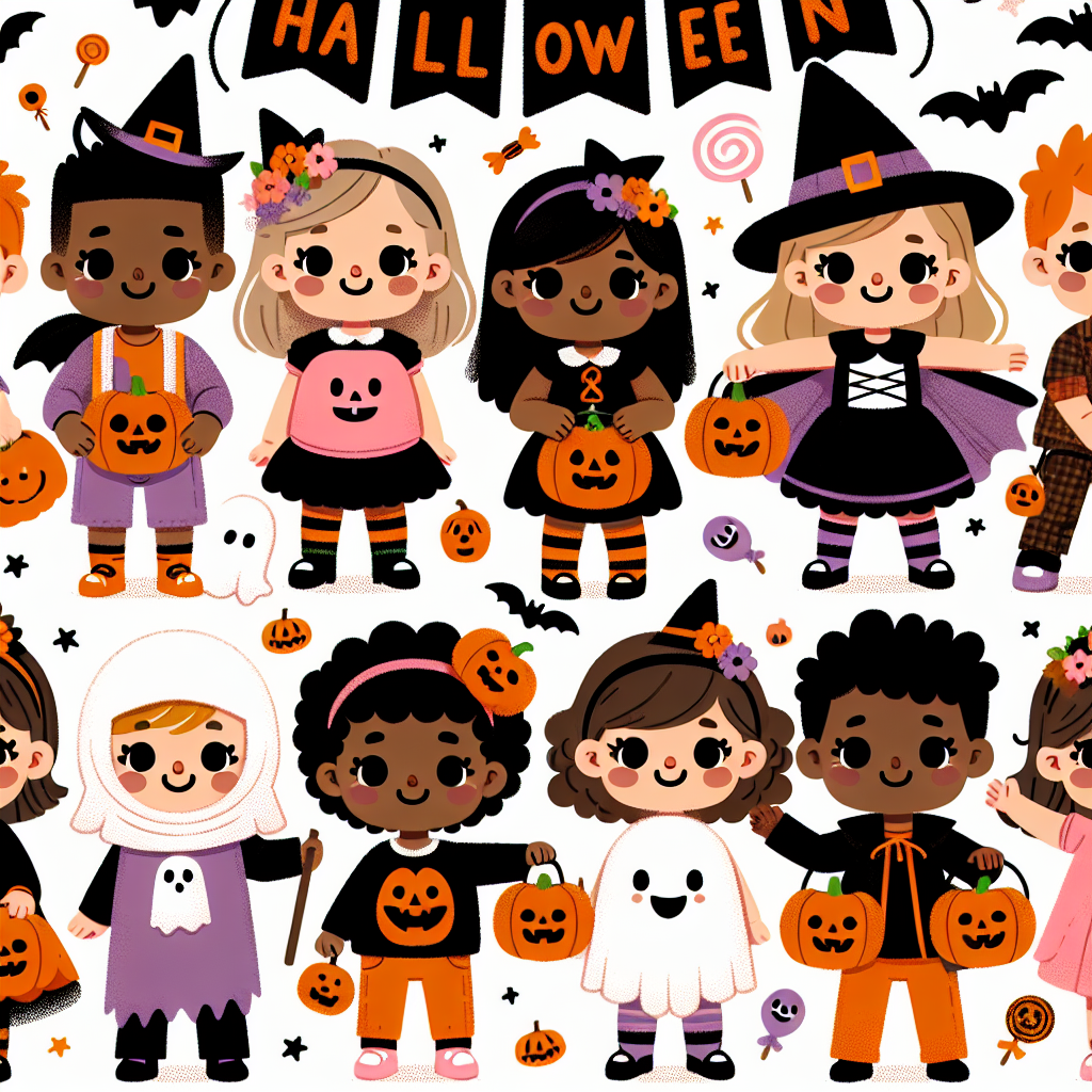 Giggling Halloween Party Paint By Diamonds Art