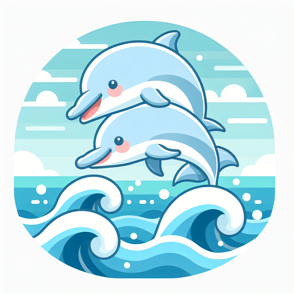 Ocean Adventure Dolphins Painting Diamond Kit