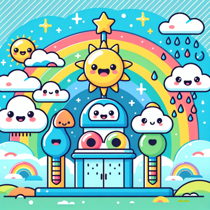 Joyful Weather Station Paint By Diamonds Art