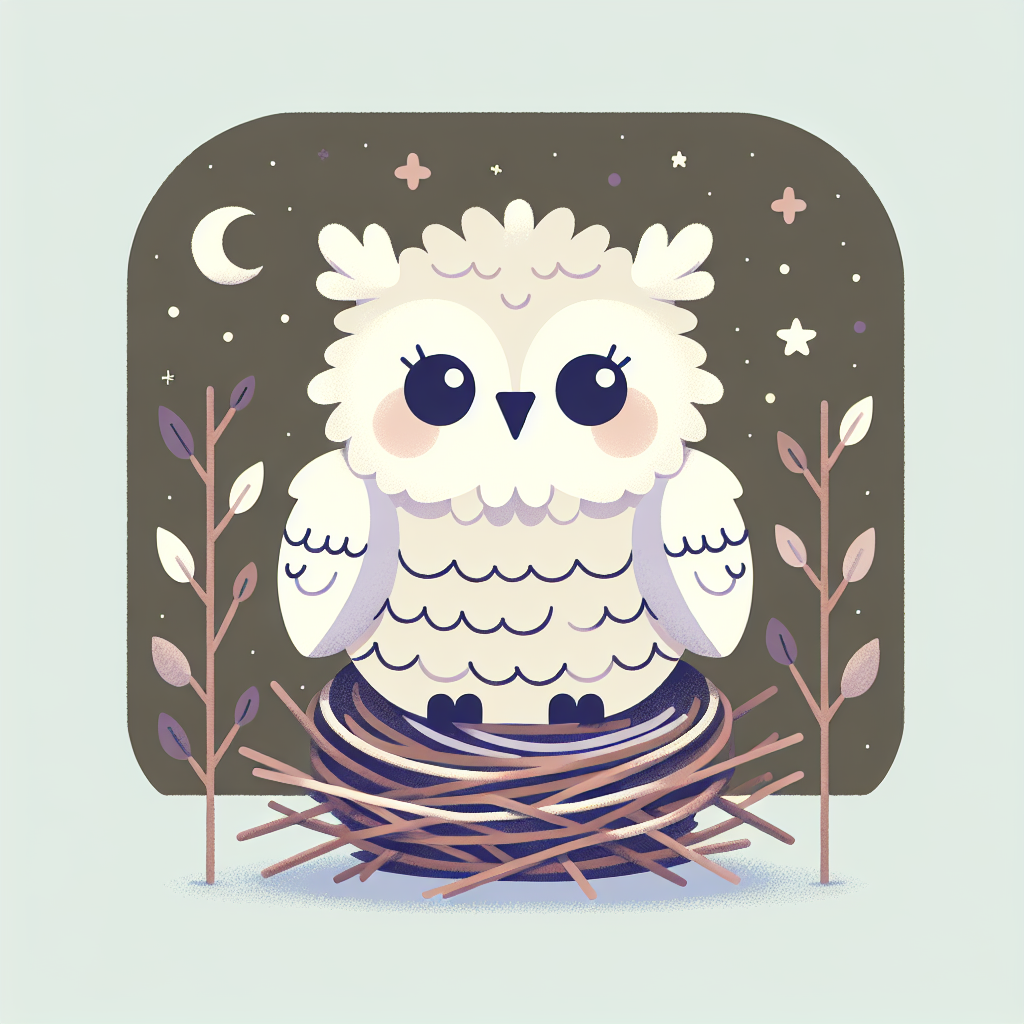 Snuggly Owl Nest Painting By Diamonds Kit
